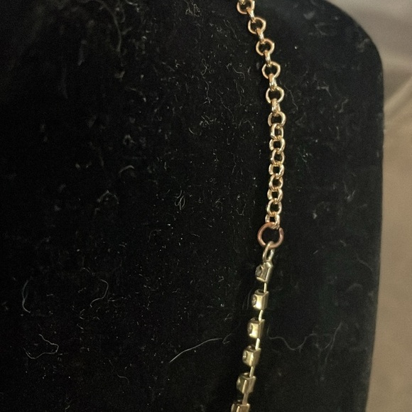 Vintage multi strand clear rhinestone necklace - Picture 6 of 6
